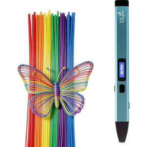 C-Ware Filapen 3D Drucker-Stift PCL 1.75mm Premium Kreativstift für Kinder leicht