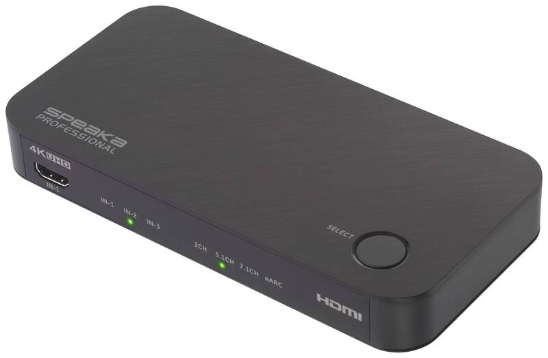 SpeaKa Professional TV-Receiver Receiver Fernseher Extraktor 840 x 2160 Pixel - 4064161208404