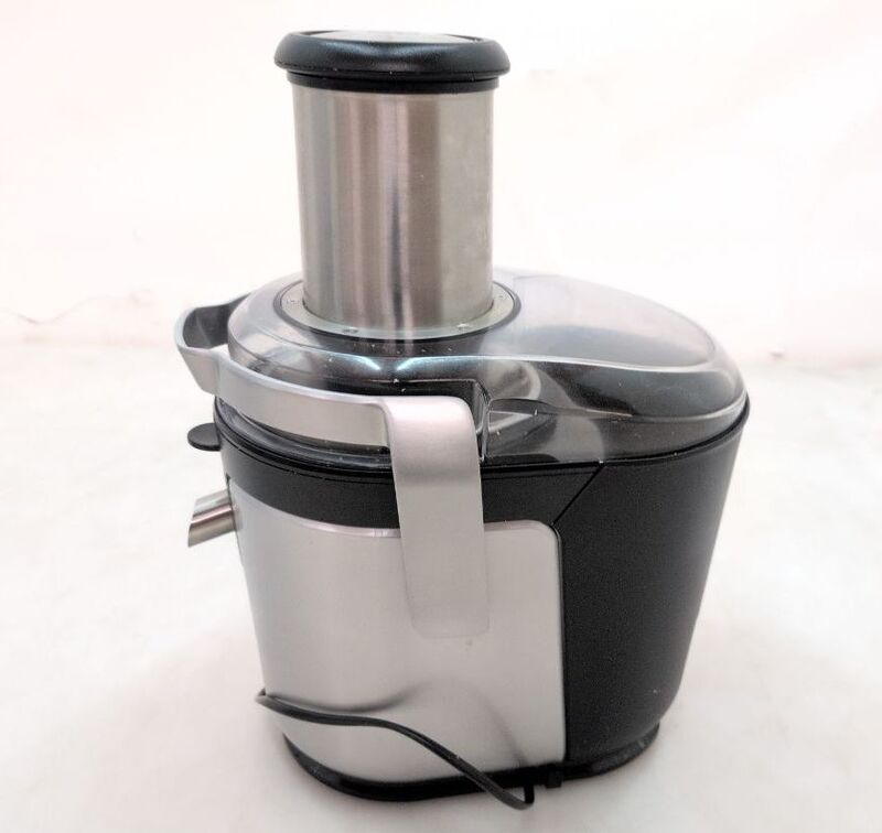 Bosch Entsafter MES4010 1200W Saftpresse Küchenmaschine Silber 3l effizient - 4242002770062