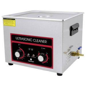 B-Ware Toolcraft Ultraschallreiniger 15l Heizung Edelstahl 360W Reinigungskorb