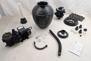 D-Ware Toolcraft Sandfilteranlage 13000l/h Pumpe Wasseraufbereitung 550W IPX5 12m