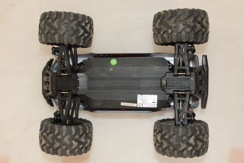 M-Land Monstertruck 48km/h 4WD 1:16 RTR Rot Allradantrieb RC Modellauto - 4260768517295