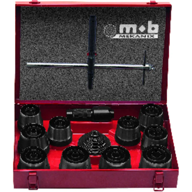Mob Peddinghaus Locheisen Werkzeugset 33-teilig Metallkassette 3-60mm für - 3303808004605
