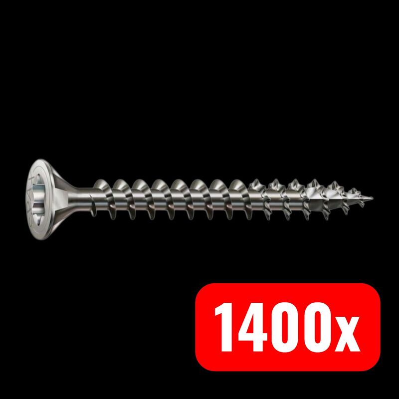 SPAX Universalschraube Senkkopf 4x40mm Teilgewinde Innensechsrund T20 - 4003530091858