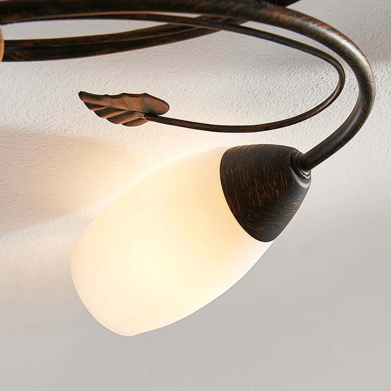Lindby Deckenleuchte Stefania 6-flg LED Lampe Leuchte Deckenlampe 68cm - 4251096534917