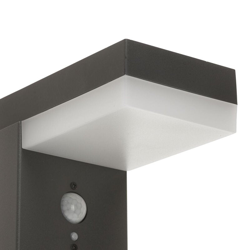 Lindby Pollerleuchte Pollerlampe LED Solar Sensor Chioma anthrazit Aussenleuc996 - 4251096556476
