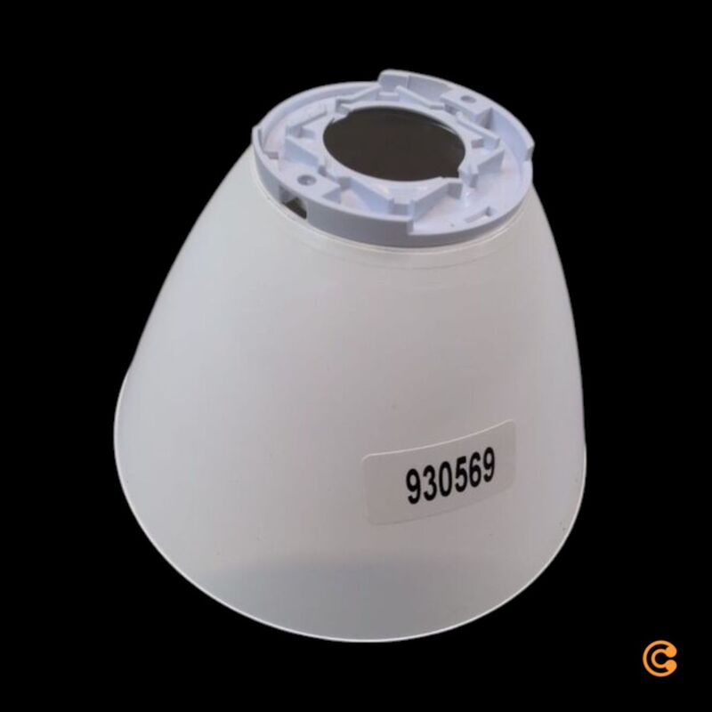 Deko Light Reflektor Kunststoff 120mm Deko Lampe Lichtlenkung Weiß 930569 - 4042943163295