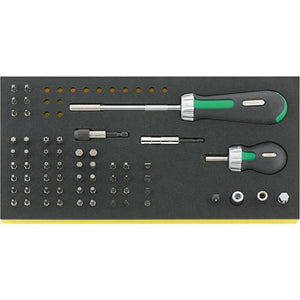 B-Ware Stahlwille Bit Ratschen-Sschraubendreher-Satz 60-teilig TCS 4008/8/52 Set