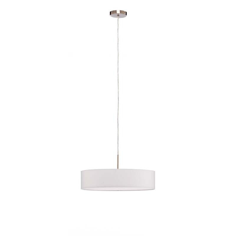 Lindby Hängeleuchte Pendelleuchte Sebatin LED Lampe dimmbar weiß Ø50cm 3-flg - 4251096502992