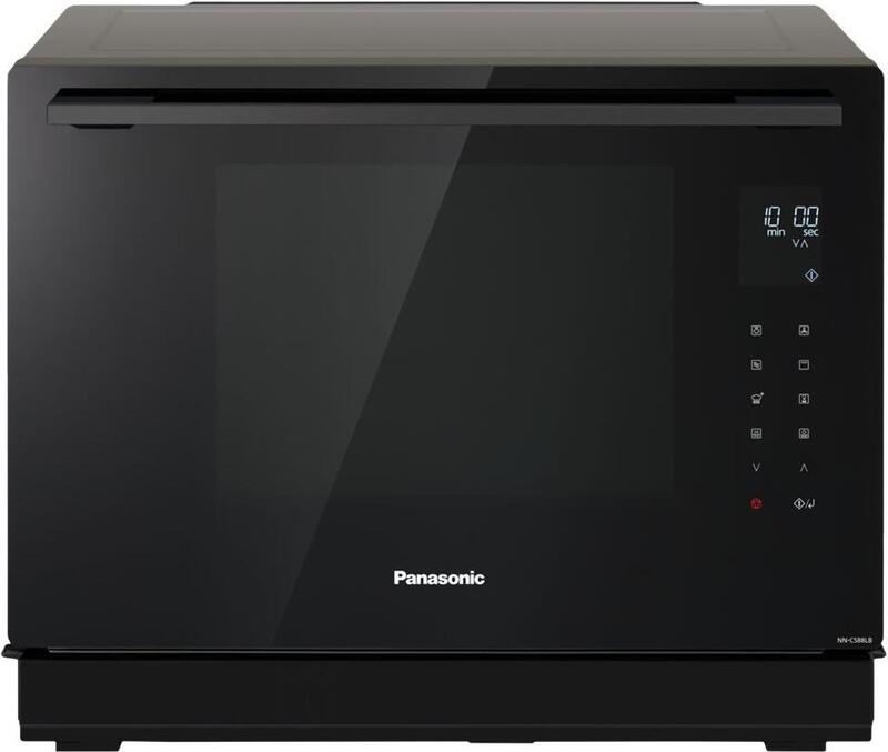 Panasonic Mikrowelle Kombimikrowelle Grill Dampfgarer Heißluft 31l Schwarz - 5025232940110