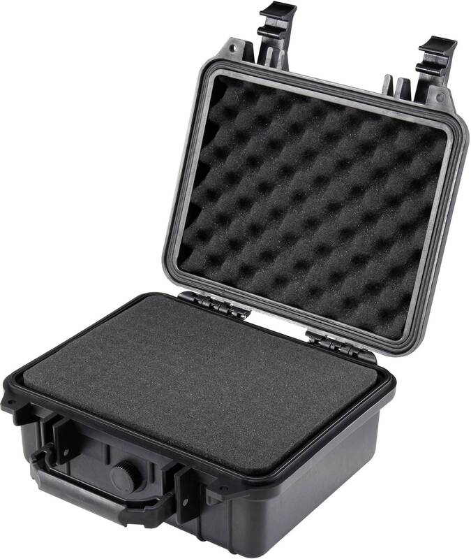 TOOLCRAFT Outdoor-Koffer LxBxH 250x270x125mm Polypropylen 10kg Hartschalenkoffer - 4064161217925