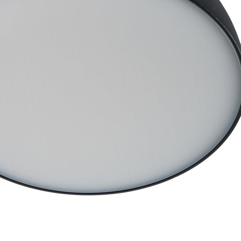 Lucande Außenwandleuchte Velira LED Gartenlampe schwarz Metall IP54 16x11cm - 4255830910906