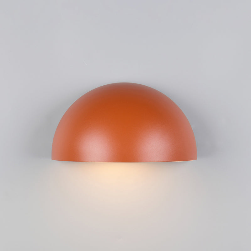 Außenwandleuchte Wandlampe trio lighting Maas apricot Aluminium-Druckguss E27 - 4017807648515