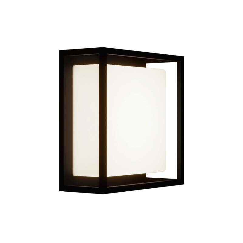 Lucande Außenwandleuchte Ilirian LED Gartenleuchte anthrazit 25cm IP54 3000K - 4251096580174