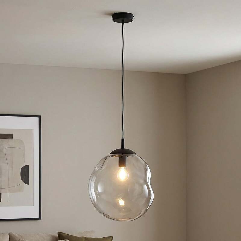 TK-Lighting Hängeleuchte Pendelleuchte Sol LED Lampe dimmbar schwarz rauchgrau - 5901780542641