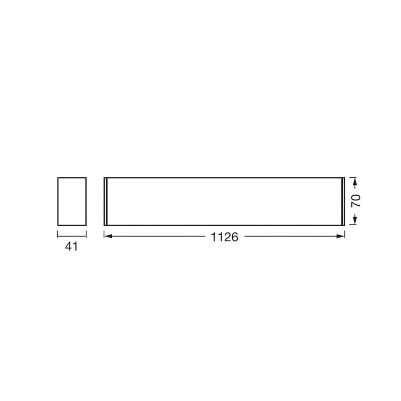 OSRAM Deckenleuchte Lampe OFFICE LINE CUBOID CLG 30W LED dimmbar weiß 3-stufig - 4099854464751