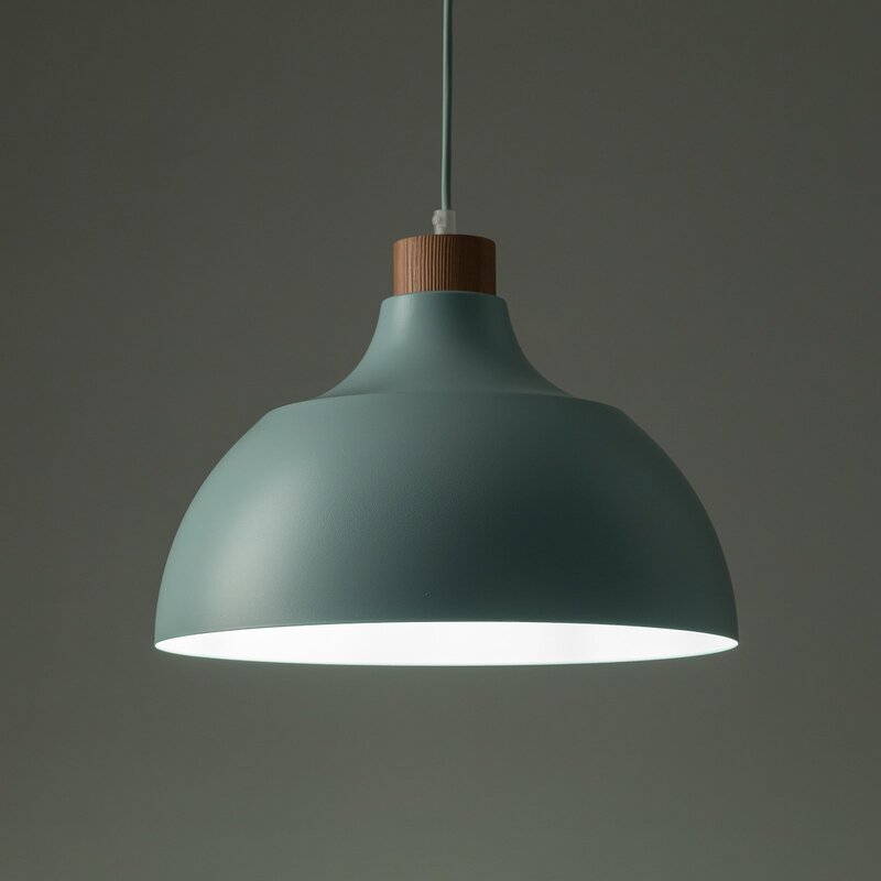 Envostar Hängeleuchte Kaitt Hängelampe Deckenlampe Lampe Holzdetail Ø 34 cm m882 - 5906135101504