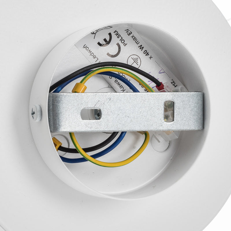 Euluna Wandleuchte Minerva K1 LED Wandlampe dimmbar Lampe weiß Ø15cm 18cm tief - 5901738897694