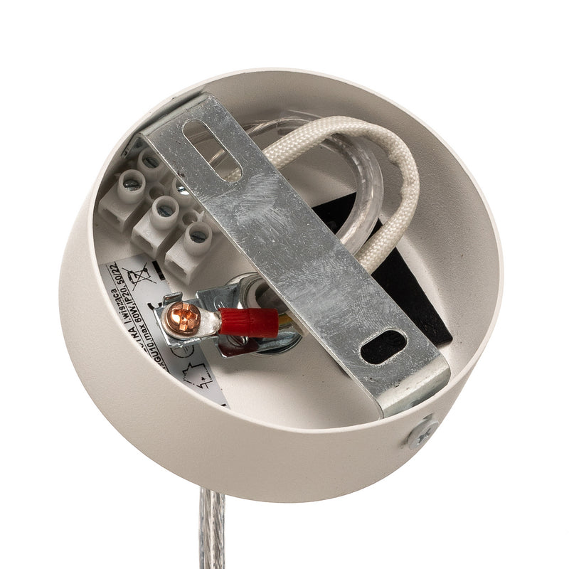 Euluna Hängeleuchte Lectra LED Pendelleuchte dimmbar Keramik weiß 32cm hoch - 5903282711198