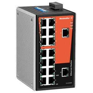 D-Ware Weidmüller Industrial Ethernet Switch IE-SW-VL16-16TX Unmanaged 16 Ports IP30