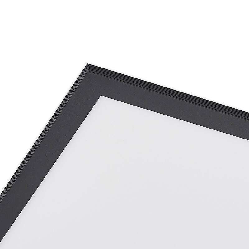 Lindby Deckenlampe Nelios LED Lampe dimmbar schwarz 62x62cm CCT 2900 Lumen - 4251911739206