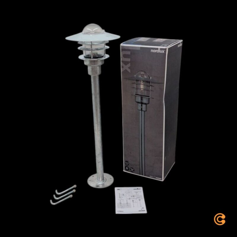 Nordlux Pollerleuchte Gartenleuchte Agger LED Außenleuchte verzinkt 230V IP54 - 5701581211179