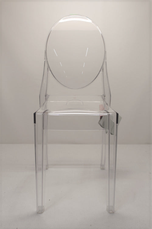 Kartell Victoria Stuhl Esszimmerstuhl Küchenstuhl Designerstuhl Design kristall - 8034105780255