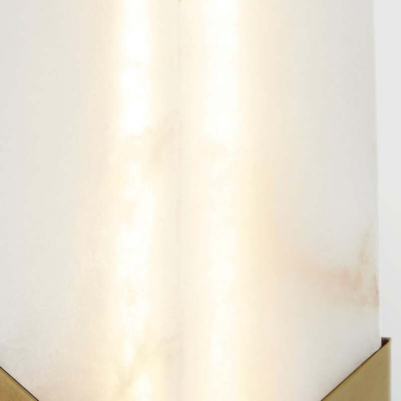 Quintiesse Wandlampe Wandleuchte CAESAR LED dimmbar altmessing creme - 5024005992554