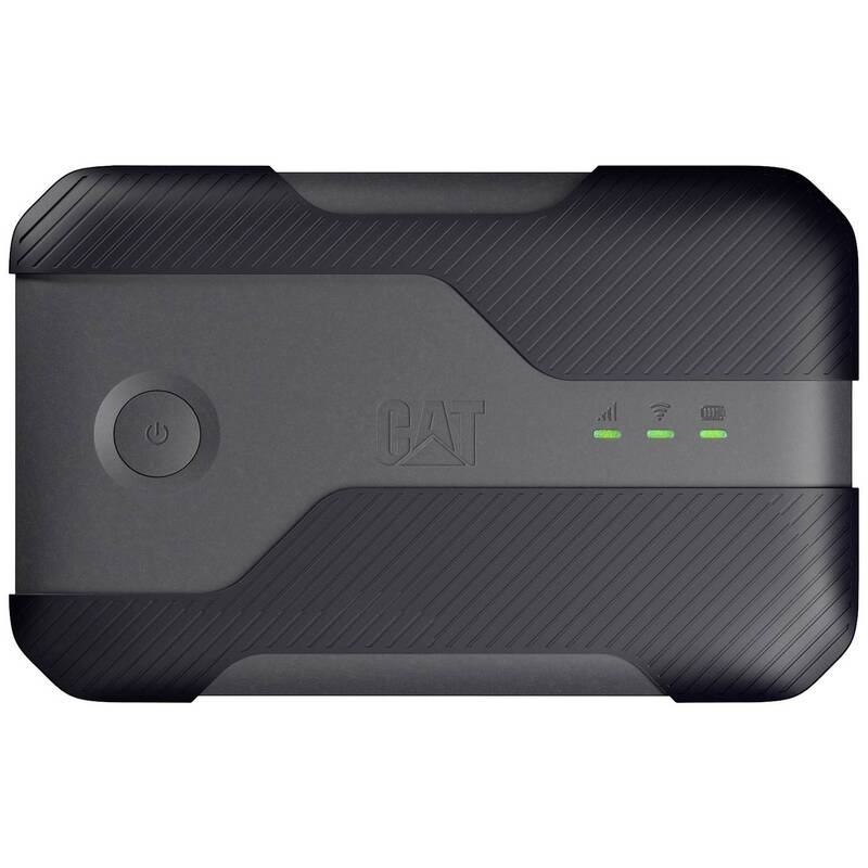 CAT Mobiler Hotspot Q10 5G WLAN Router bis 32 Geräte 5G LTE IP68 robust 5300mAh - 5060472353344