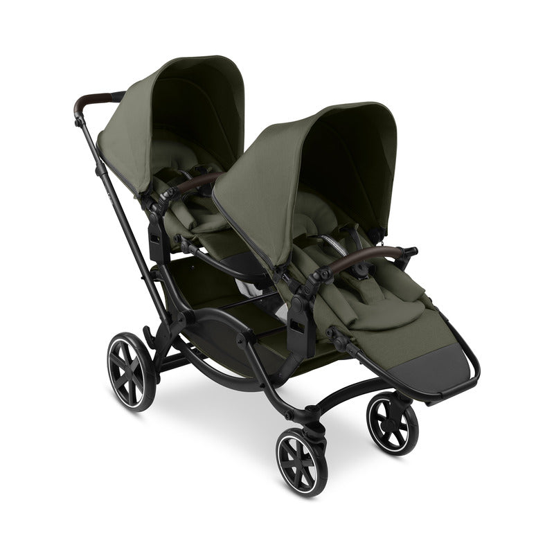 ABC DESIGN Zoom 2 Avocado Zwillingswagen mit UV-Schutz und 5-Punkt-Gurt - 4045875416019