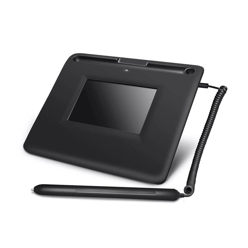 PenPower 2269427 Unterschriften-Pad Unterschriftenpad Signaturpad Schwarz - 4064161085029