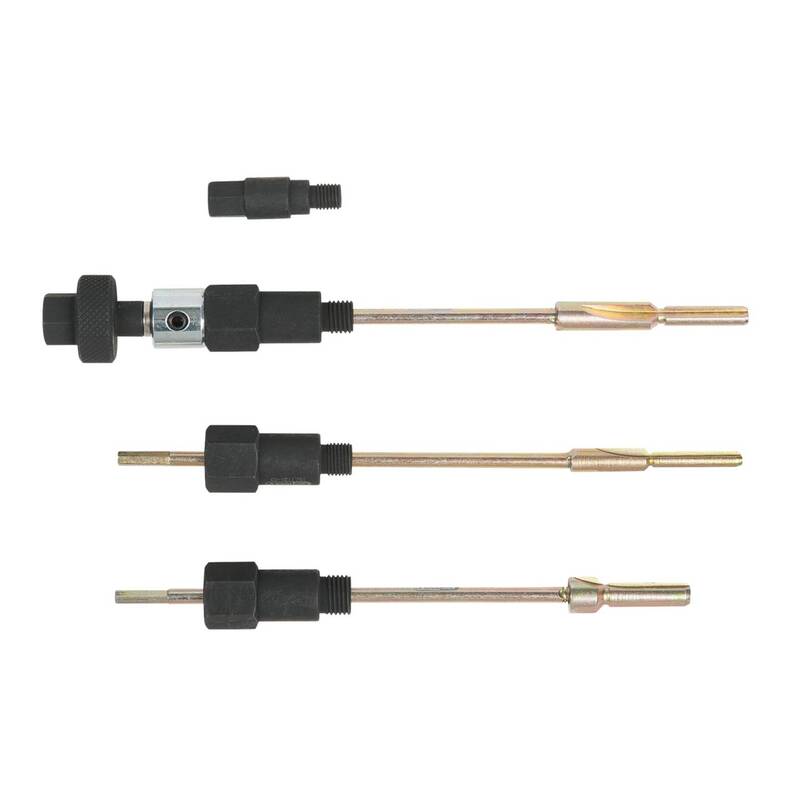 KS Tools Reibahlenset Reinigungsset Glühkerzen Werkzeug Glühkerzenschacht 9tlg - 4042146475966