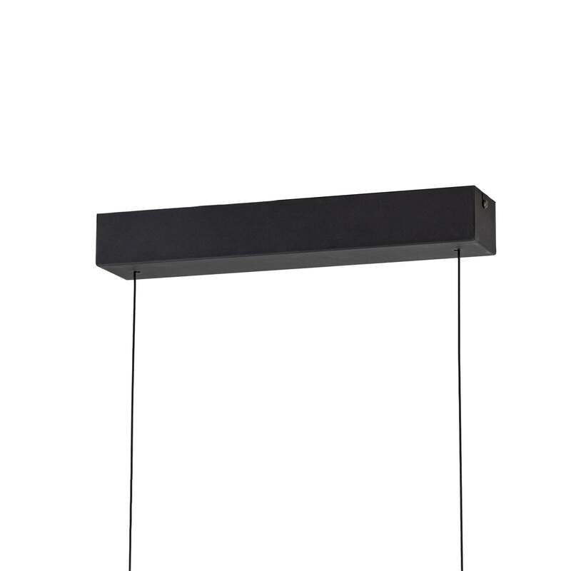 Lucande Hängeleuchte Pendelleuchte Lutana LED dimmbar rosegold Holz 101cm - 4255830903274