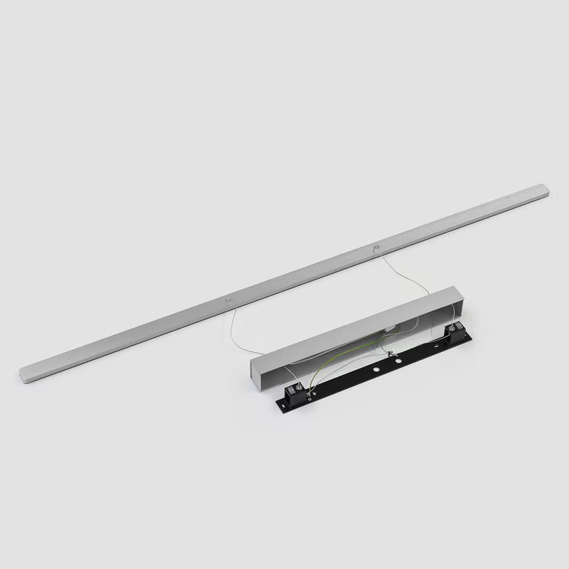 Quitani Pendelleuchte Hängelampe LED silber Aluminium Messing Acryl dimmbar 1488 - 4251911763744