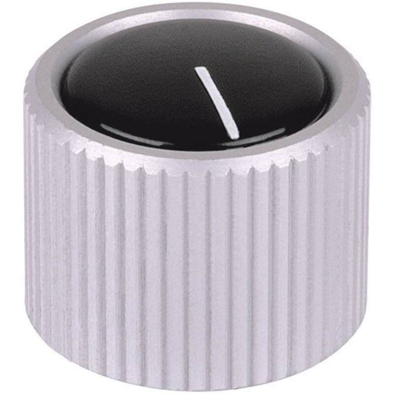 Mentor Drehknopf Aluminium 533.6 mit Zeiger 28mm x 17mm Heizkörper Zubehör 1 St. - 2050000068850