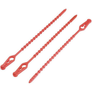 B-Ware LAPP Kabelbinder Kabelband QUICK TIE Rot 320 X 4,4 RD Kunststoff 100 Stück