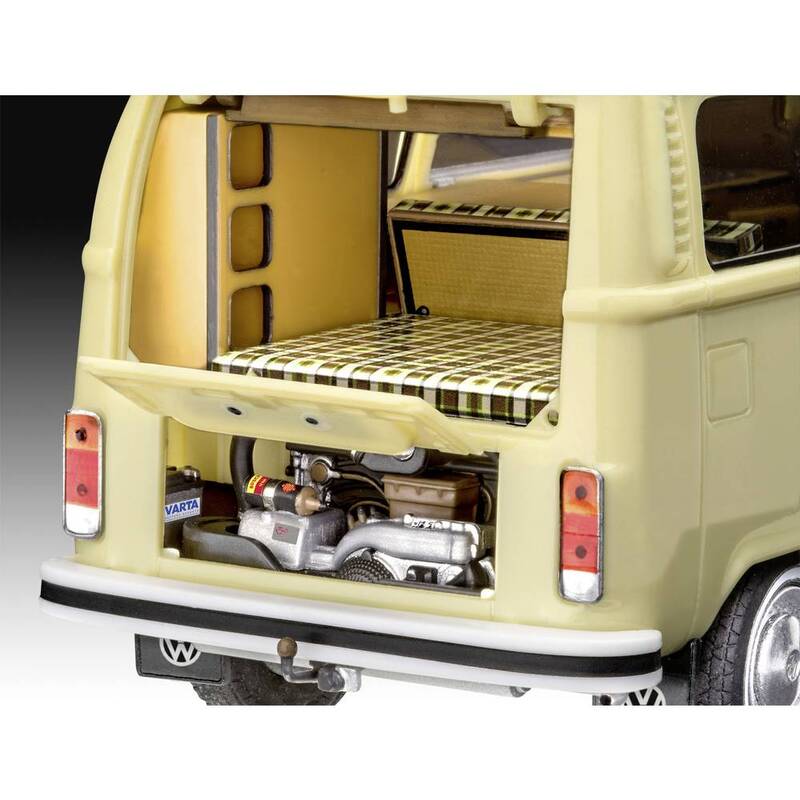 Revell RV 1:24 VW T2 Camper 1:24 Modellbus Bausatz Modellbaubus Busmodell - 4009803076768
