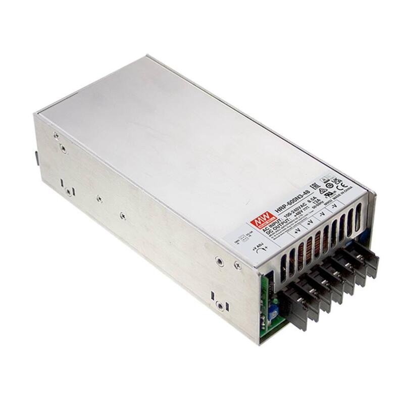 MEAN WELL Netzteil HRP-600N3 SNT Gehäuse 600W 12V 50A Stromversorgung Gerät - 4021087083263