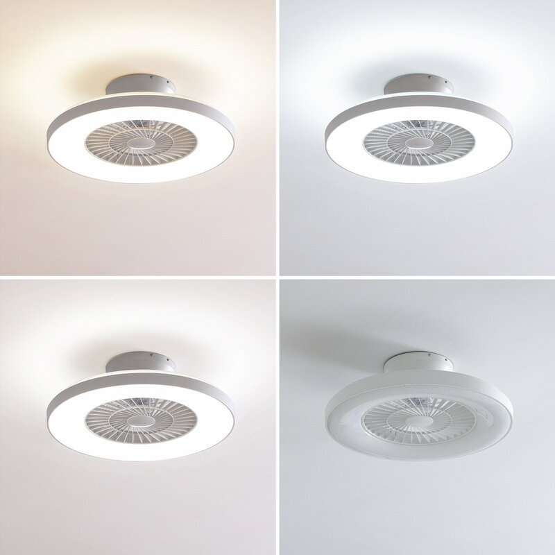 Lindby Deckenventilator Ventilator LED Smart Tuya weiß Fernbedienung Beleuchtung - 4251911780246