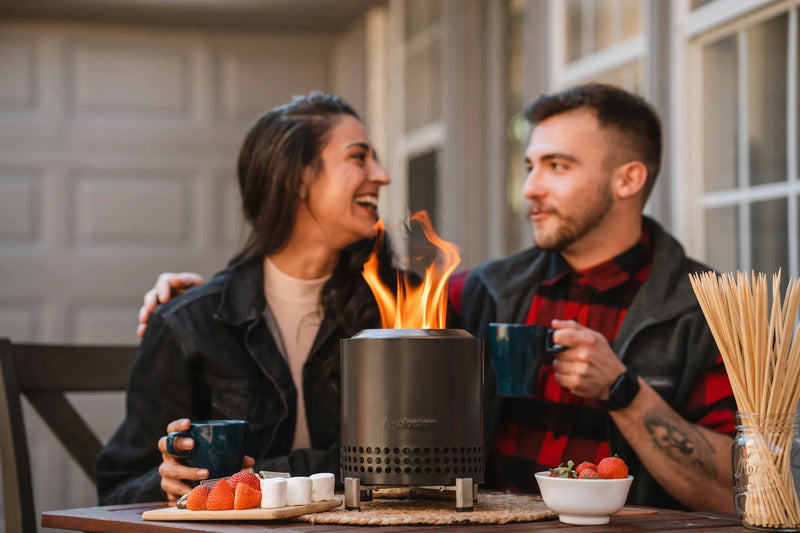 Solo Stove Tischfeuer Mesa XL Edelstahl 360° Luftzirkulation 1l Dual-Fuel - 0850040701890