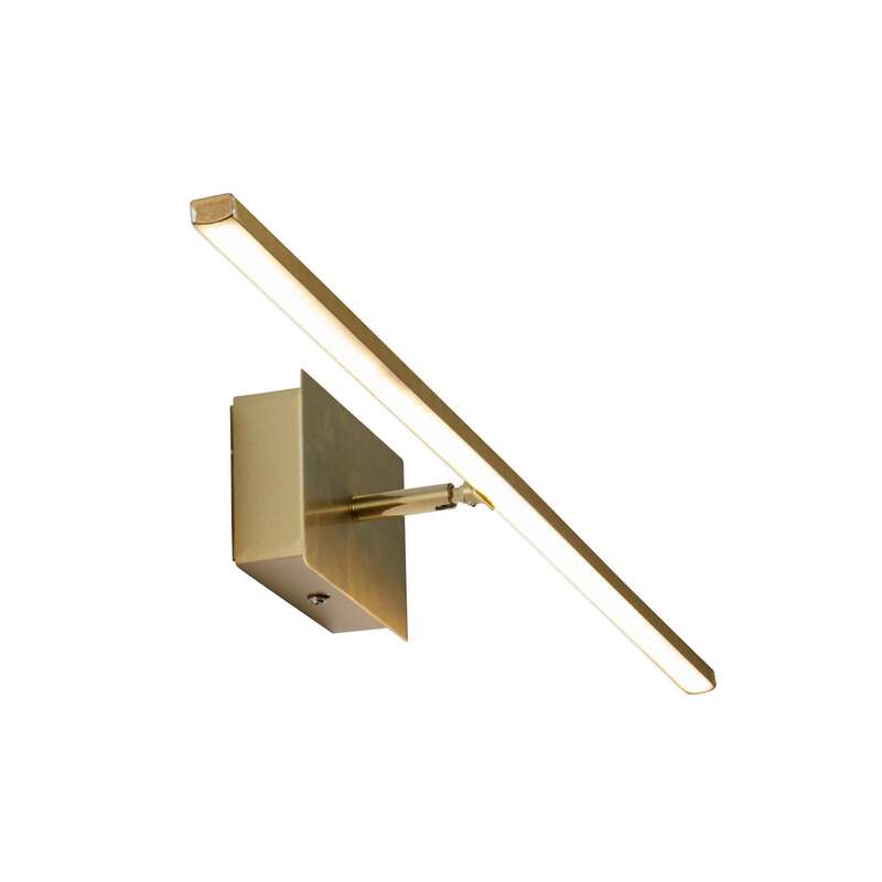 Searchlight LED Wandlampe Amalfi Wandleuchte Lampe messingfarben 61cm IP44 - 5053423273655