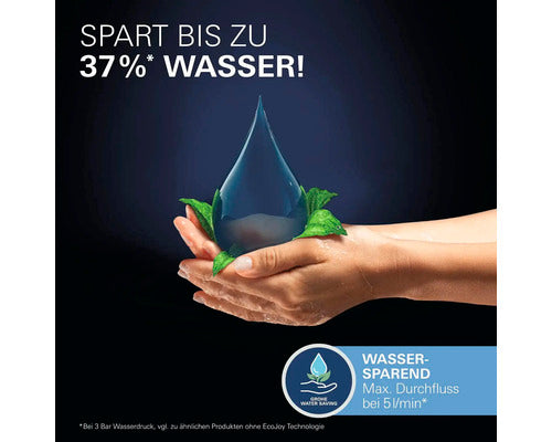 GROHE Essence 2-Loch-WT-Wandbatt Waschtischarmatur 183mm hard graphite gebürstet - 4005176426193
