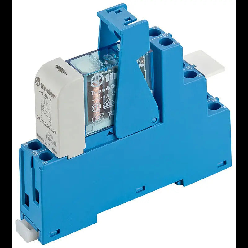 10 Stück Finder Koppelrelais Schaltrelais Wechsler Schraubanschluss LED 60V 8A - 8012823388564