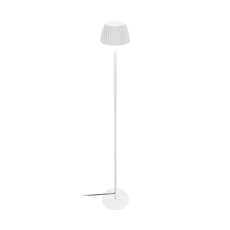 Briloner LED-Stehlampe Stehleuchte Loca Weiß Metall Kunststoff Touch H123cm - 4002707485704
