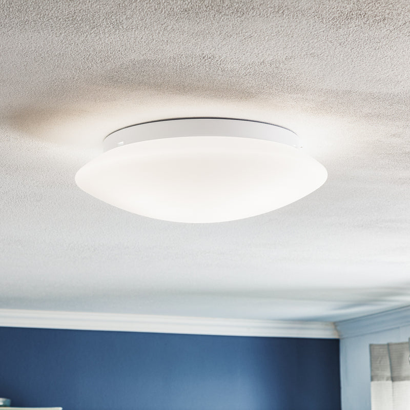 Deckenleuchte Gjovik Ø40cm LED dimmbar Lampe Leuchte weiß matt Glas 3-flammig - 5902553220940