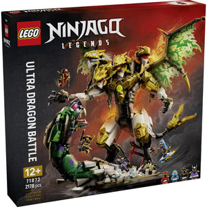 B-Ware LEGO NINJAGO Duell mit dem Ultradrachen Bauspielzeug beweglicher Drache 71872