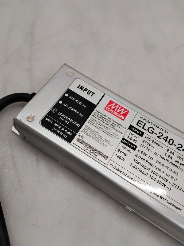 Mean Well LED-Trafo Netzteil Treiber 240W DALI Metall für Beleuchtung - 4711287442716