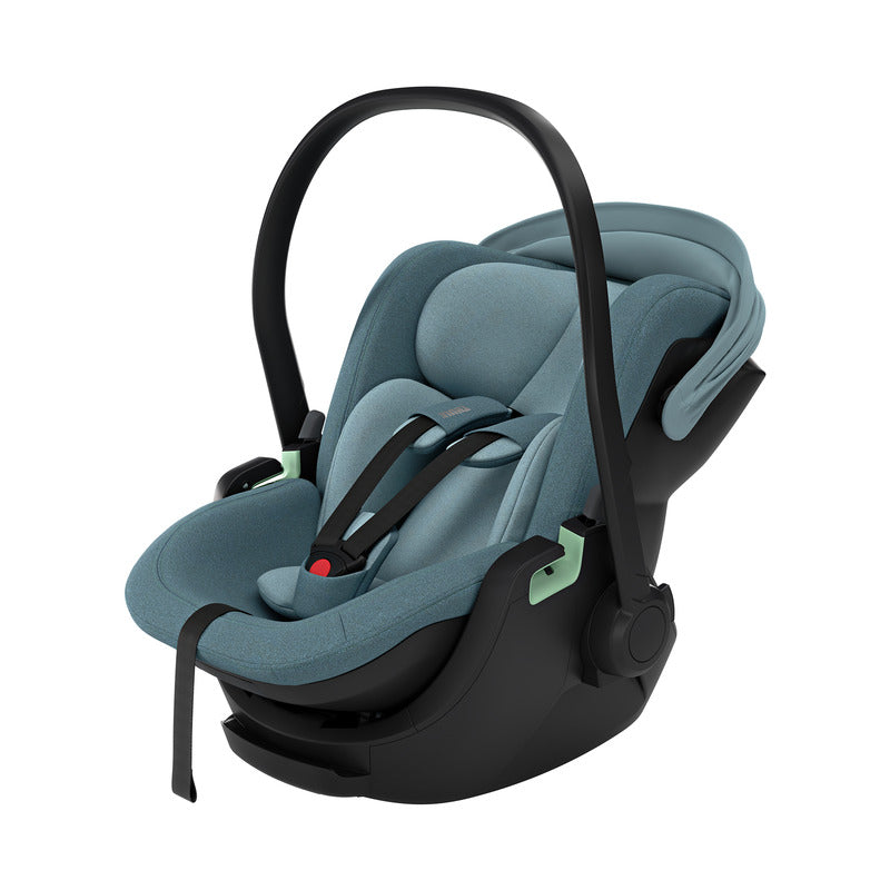 Thule Babyschale Maple Autositz Gruppe 0+ Drehfunktion Mid Blue Sonnenschutz - 0197074000071