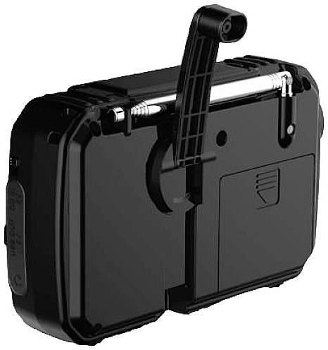 Silva Schneider SOS 112 Outdoorradio Notfallradio mit Akku Solarpanel Taschen... - 9004489430182