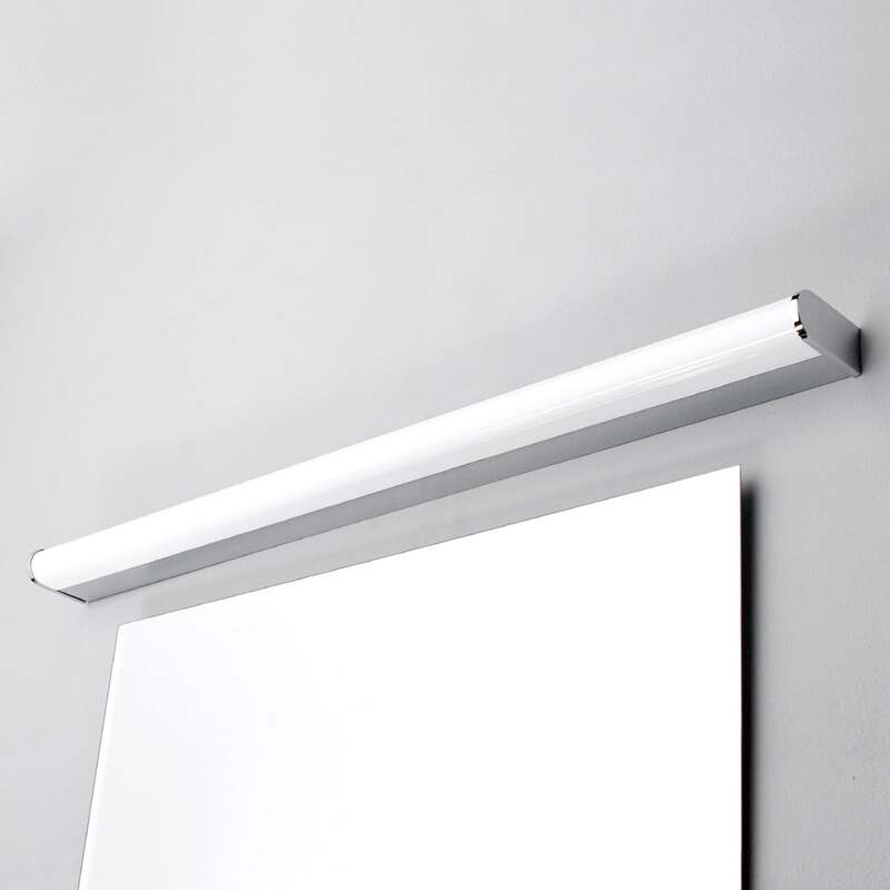 Lindby Spiegelleuchte Wandleuchte Philippa LED Badleuchte chrom Badezimmerlampe - 6291106550818